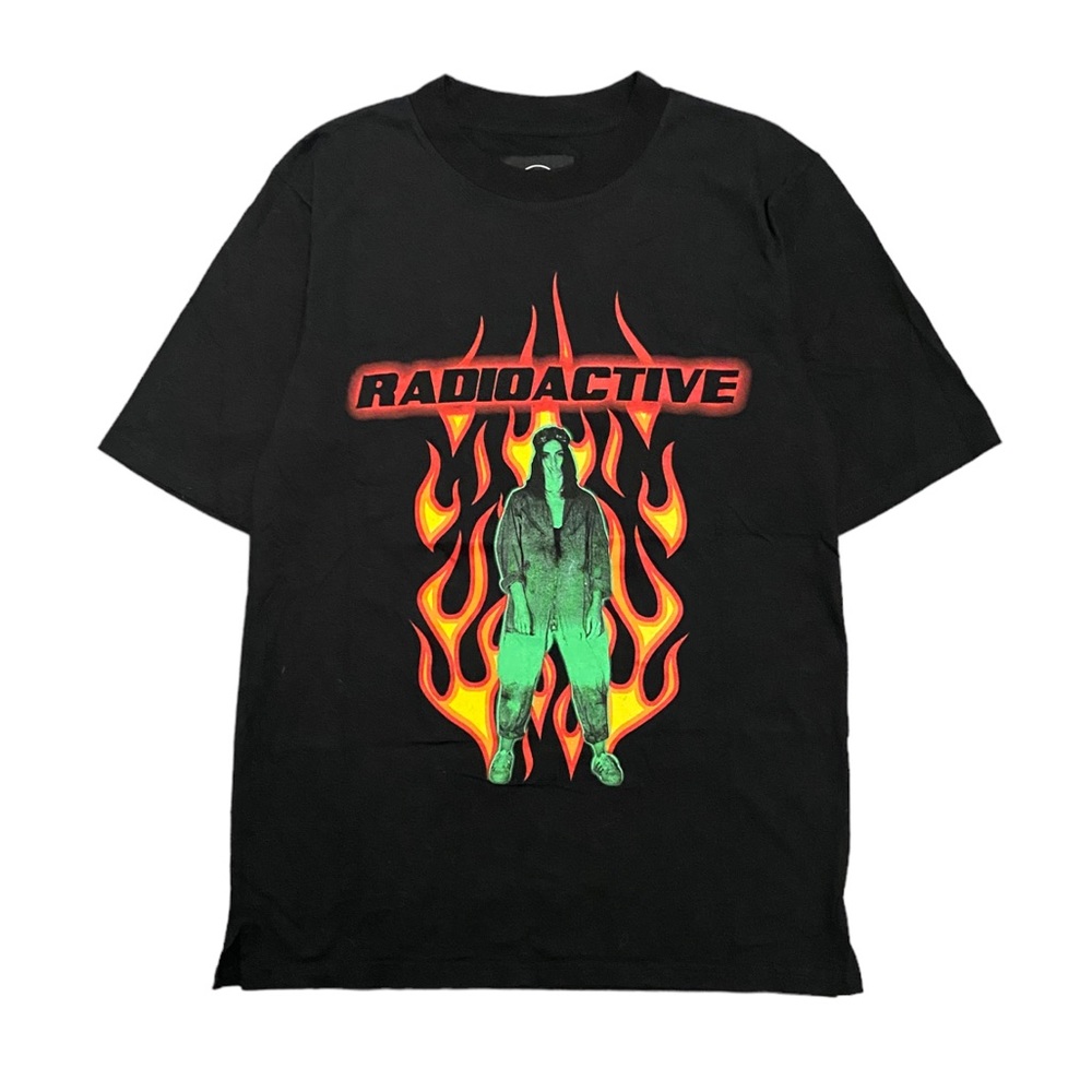 OWSLA Radioactive Flames Shirt Mens Size Medium Made In USA